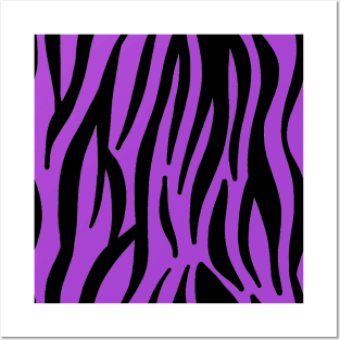 Purple Zebra Posters and Art